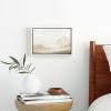 Society6 The South Canvas Print – Modern Wall Art by Dan Hobday Art – Framed Canvas, Gallery-Quality Canvas with Fade-Resistant Ink, 12 X 8, Walnut(White)