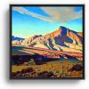 Society6 “home Of The Desert Rat Canvas Print – Modern Wall Art by Maynard Dixon by Fabricci – Framed Canvas, Gallery-Quality Canvas with Fade-Resistant Ink, 10 X 10, Black(Black)