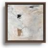 Society6 Feels Like Calm Canvas Print – Modern Wall Art by Dan Hobday Art – Framed Canvas, Gallery-Quality Canvas with Fade-Resistant Ink, 30 X 30, Maple(Walnut)