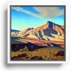 Society6 “home Of The Desert Rat Canvas Print – Modern Wall Art by Maynard Dixon by Fabricci – Framed Canvas, Gallery-Quality Canvas with Fade-Resistant Ink, 10 X 10, Black(White)