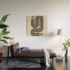 Society6 Mid Century Modern Line by The Miuus Studio-Wood Wall Art (4′ x 4′)(Wood)