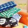 Society6 Throw Pillows with Pillow Insert – Home Decor by Monika Strigel – Decorative Accent Pillows for Couch or Bed, 20” x 20”, Dramaqueen – Teal Gold(Cotton Candy Pastel Clouds)