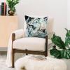Society6 Throw Pillows with Pillow Insert – Home Decor by Monika Strigel – Decorative Accent Pillows for Couch or Bed, 20” x 20”, Dramaqueen – Teal Gold(Dramaqueen Teal Gold)