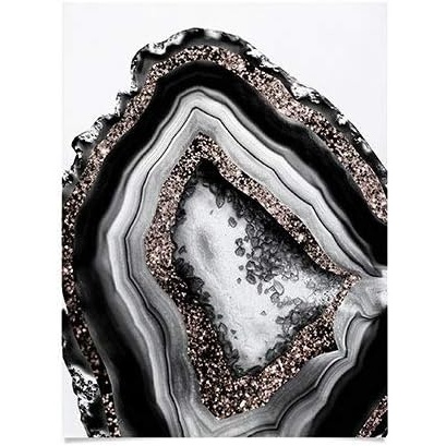 imageSociety6 Anita Bella Jantz Palm Leaves Green Vibes 4 Poster 18x24Agate Rose Gold Glam 4