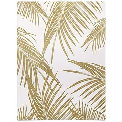imageSociety6 Anita Bella Jantz Palm Leaves Green Vibes 4 Poster 18x24Gold Palm Leaves Dream 1