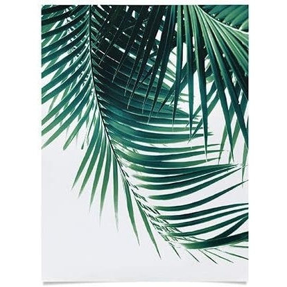 imageSociety6 Anita Bella Jantz Palm Leaves Green Vibes 4 Poster 18x24Palm Leaves Green Vibes 4