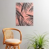 Society6 Anita Bella Jantz Palm Leaves Green Vibes 4 Poster, 18″x24″(Black Palm Leaves Dream 5)