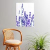 Society6 Anita Bella Jantz Palm Leaves Green Vibes 4 Poster, 18″x24″(Fresh Lavender 1)