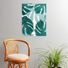 Society6 Anita Bella Jantz Palm Leaves Green Vibes 4 Poster, 18″x24″(Monstera Leaves Vibes 1)