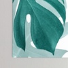 Society6 Anita Bella Jantz Palm Leaves Green Vibes 4 Poster, 18″x24″(Monstera Leaves Vibes 1)