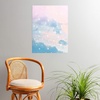 Society6 Anita Bella Jantz Palm Leaves Green Vibes 4 Poster, 18″x24″(Pastel Cosmos Dream 2)