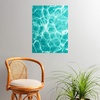 Society6 Anita Bella Jantz Palm Leaves Green Vibes 4 Poster, 18″x24″(Pool Dream 1)