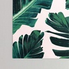 Society6 Anita Bella Jantz Palm Leaves Green Vibes 4 Poster, 18″x24″(Tropical Banana Leaves Dream 1)