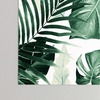 Society6 Anita Bella Jantz Palm Leaves Green Vibes 4 Poster, 18″x24″(Tropical Jungle Leaves 4)