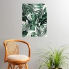 Society6 Anita Bella Jantz Palm Leaves Green Vibes 4 Poster, 18″x24″(Tropical Jungle Leaves 4)