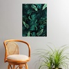 Society6 Anita Bella Jantz Palm Leaves Green Vibes 4 Poster, 18″x24″(Tropical Jungle Night 1)