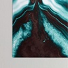 Society6 Anita Bella Jantz Palm Leaves Green Vibes 4 Poster, 18″x24″(Turquoise Brown Agate 1)