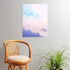 Society6 Anita Bella Jantz Palm Leaves Green Vibes 4 Poster, 18″x24″(Unicorn Pastel Clouds 5)