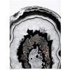 Society6 Anita Bella Jantz Palm Leaves Green Vibes 4 Poster, 18″x24″(Agate Silver Glitter 1)