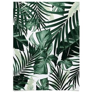 Society6 Anita Bella Jantz Palm Leaves Green Vibes 4 Poster, 18″x24″(Tropical Jungle Leaves 4)