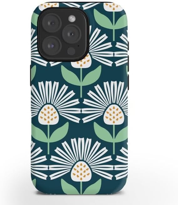 image:imageSociety6 Phone Case for iPhone 16 PRO Tough Stylish Design by Annick Tough Premium Protection Phone Case SnapOn with Wireless Charging Compatibility SilverSilver