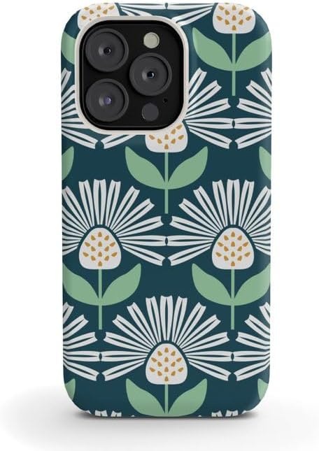 image:imageSociety6 Phone Case for iPhone 16 PRO Tough Stylish Design by Annick Tough Premium Protection Phone Case SnapOn with Wireless Charging Compatibility SilverSilver