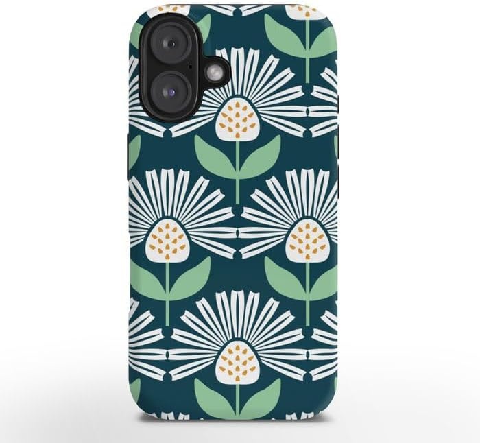 image:imageSociety6 Phone Case for iPhone 16 PRO Tough Stylish Design by Annick Tough Premium Protection Phone Case SnapOn with Wireless Charging Compatibility SilverSilver
