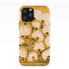 Society6 Phone Case for iPhone 16 PRO – Tough – Stylish Design by Annick – Tough Premium Protection Phone Case, Snap-On with Wireless Charging Compatibility Silver(Yellow)
